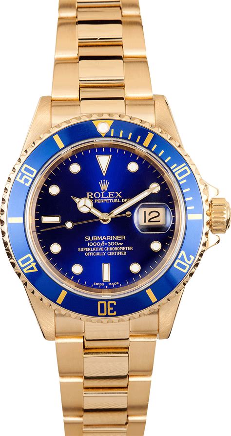 18k gold rolex prices|gold submariner Rolex price.